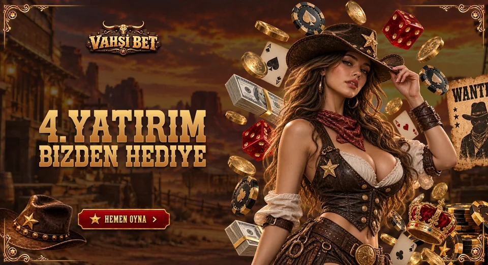 Vahşi Bet — 4. yatırım bizden hediye banner