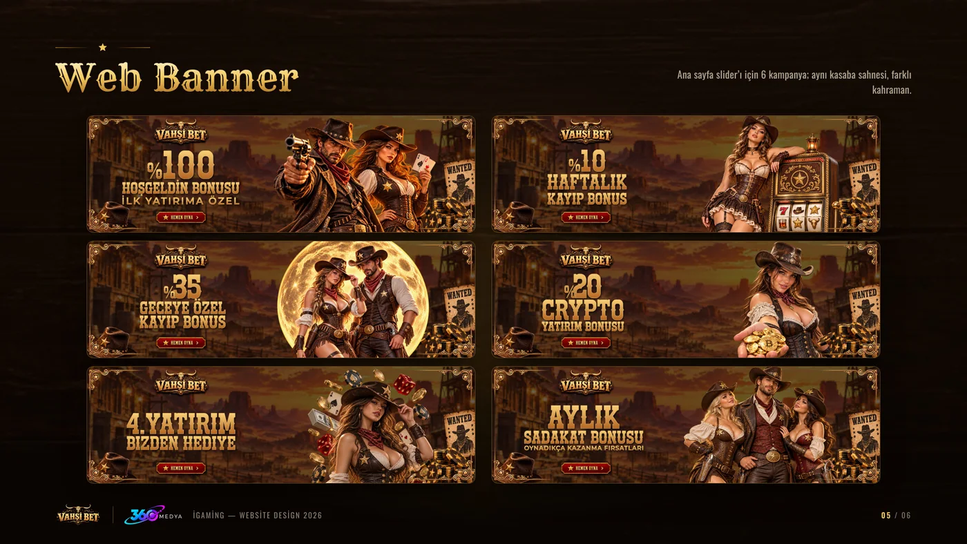 Vahşi Bet — Web banner